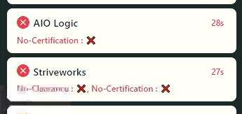 Application tab matching
